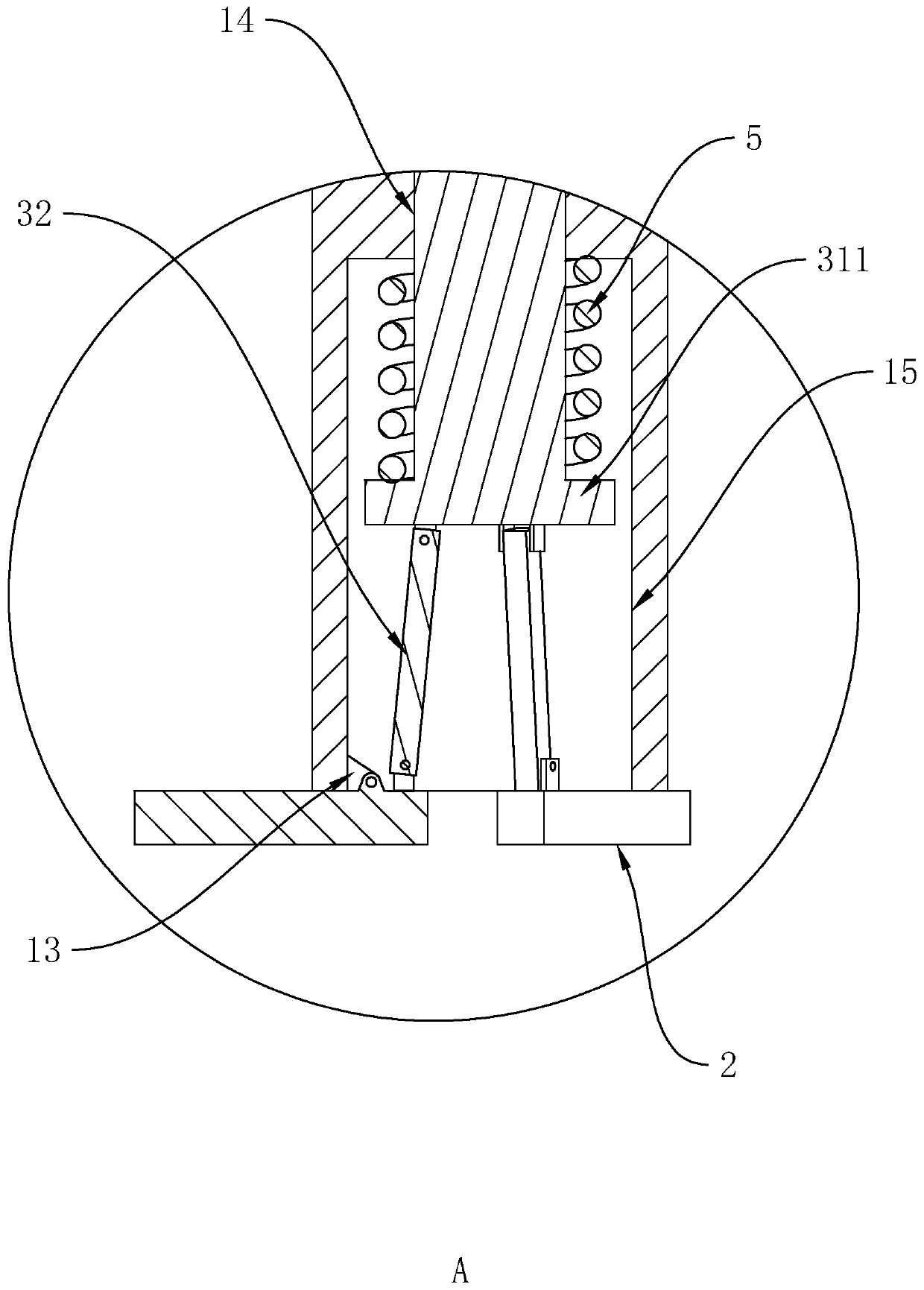 Floor thickness measuring device