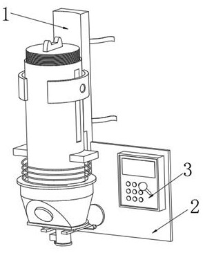 Chicken raising feeding device capable of quantitatively feeding