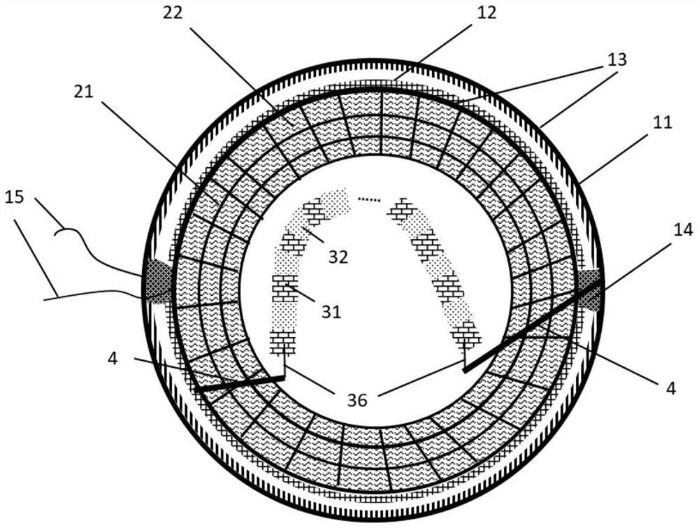 Spheroid self-generating field driven intelligent material soft robot and preparation method thereof