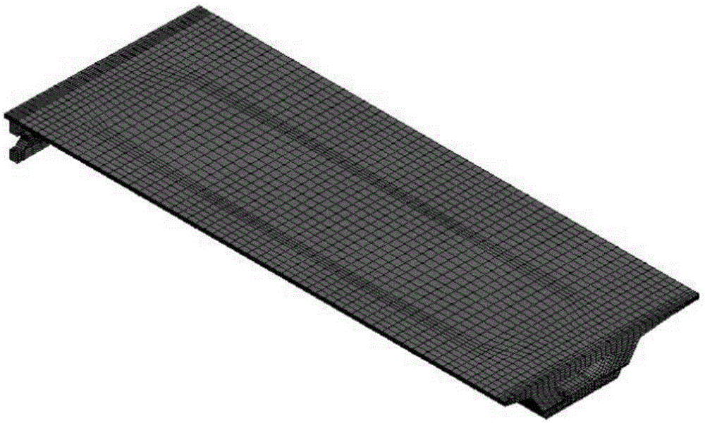 On-beam beam transporting simulation loading test method for prestressed concrete full-hole prefabricated box beam