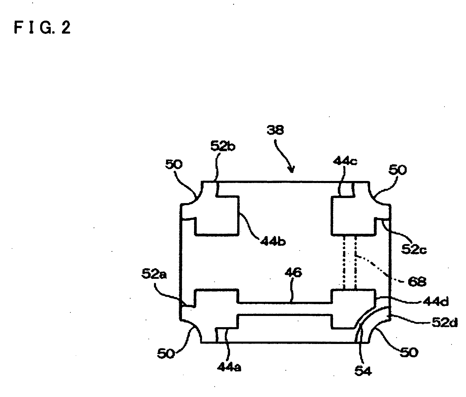 Package for electronic component and method of manufacturing piezoelectric device