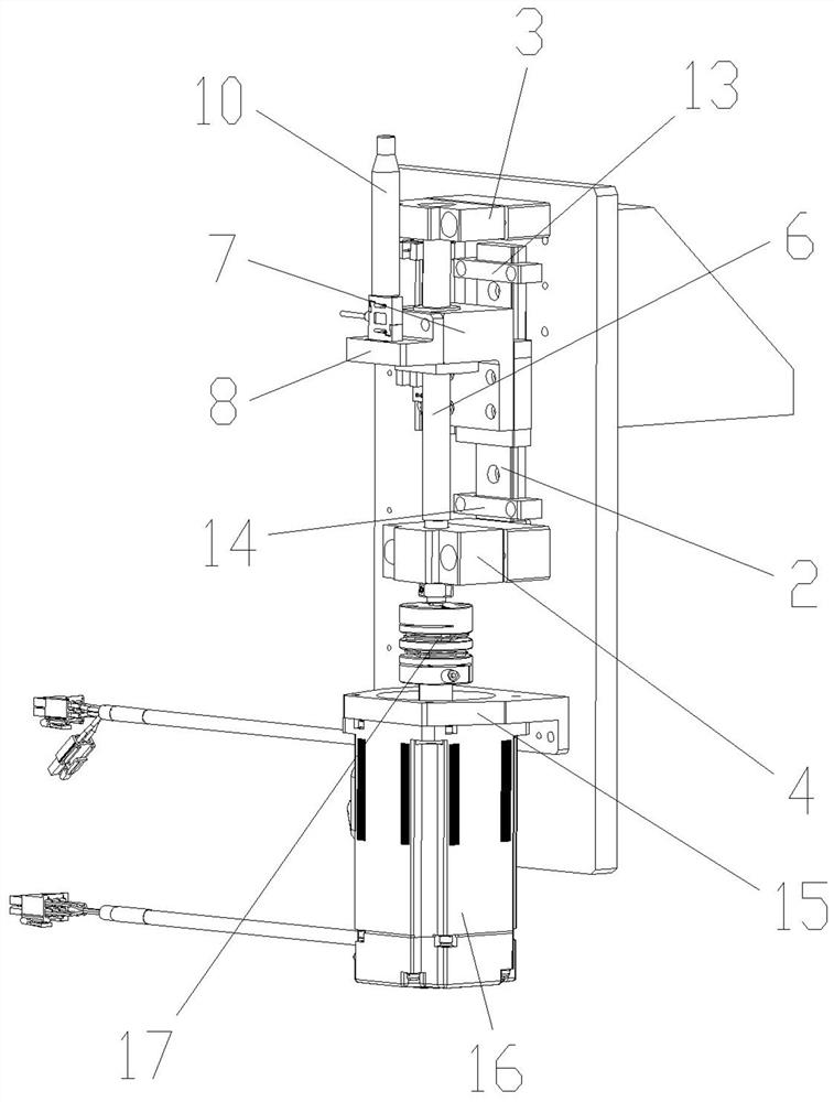 Camera module pressure test structure