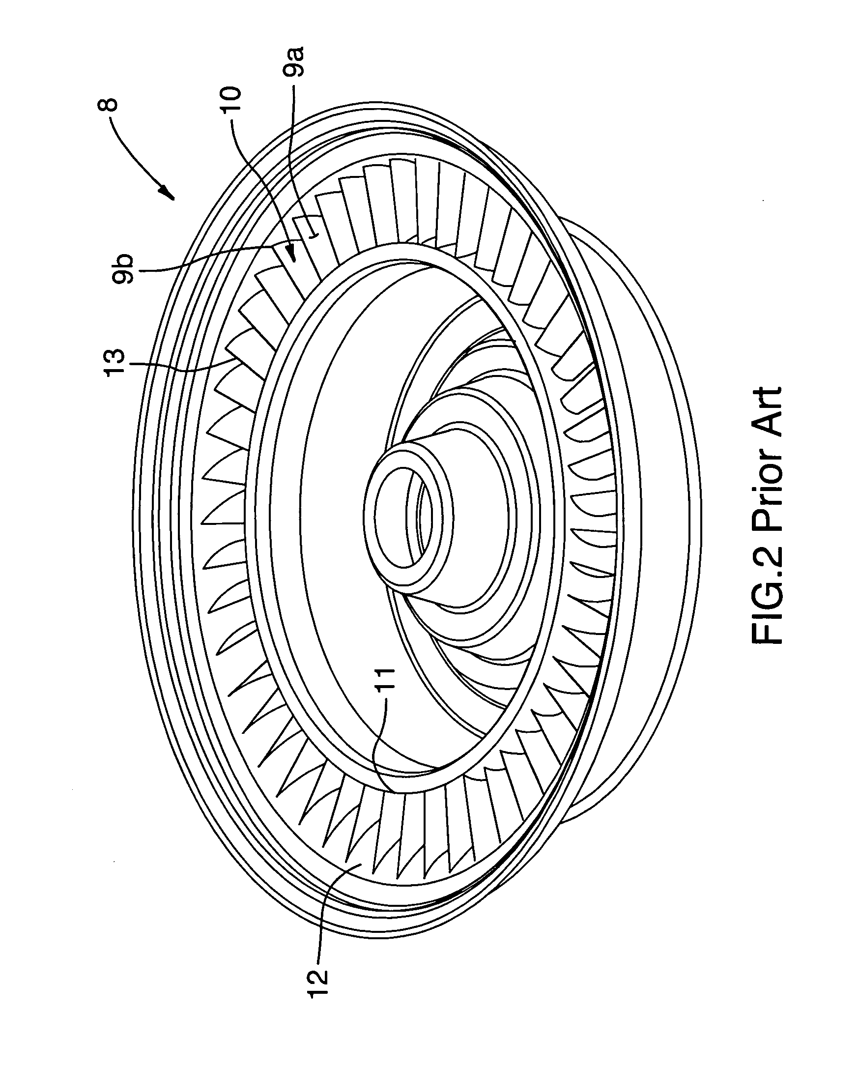 Optical measurement of vane ring throat area