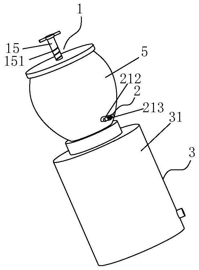 A cleaning device for floor drain