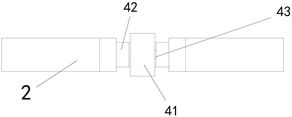 Bubble removing machine for rectangular film-covered paper box