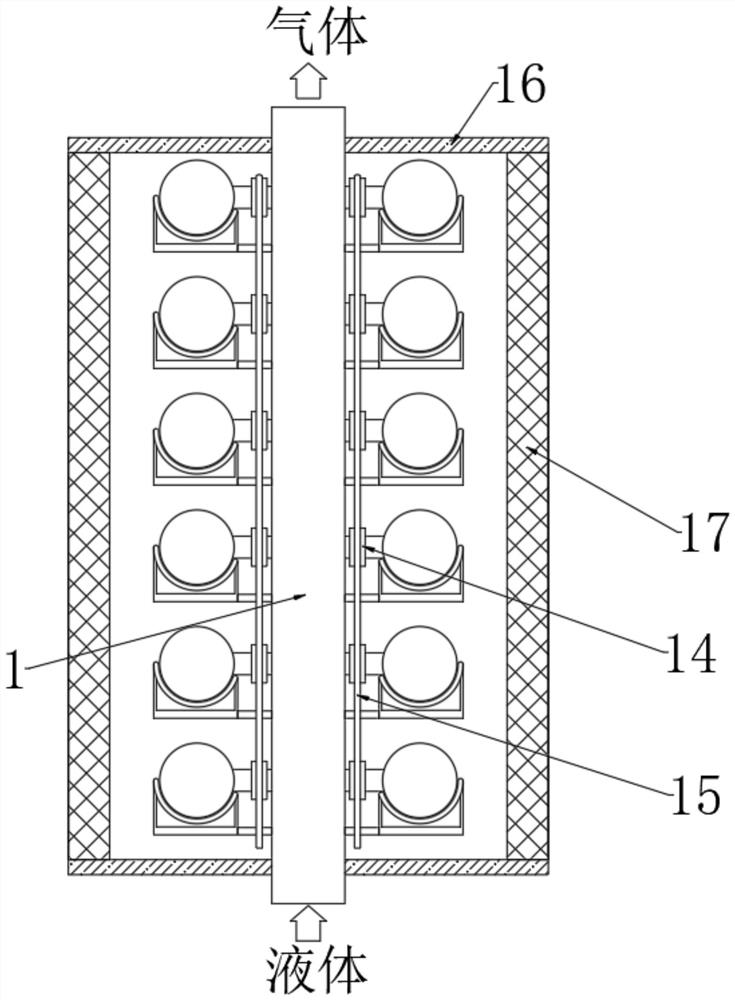 Micro-grid-based self-cleaning type evaporator and using method of self-cleaning type evaporator