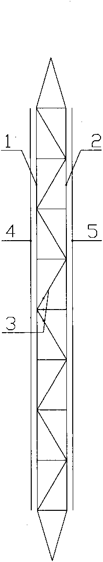 Self-adaptive bearing-type prestressed steel truss system