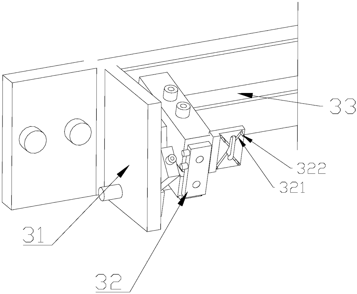 Combined tool used for assembling air quality sensor