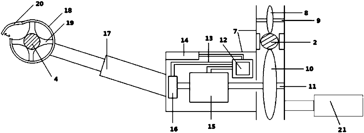 Power line intelligent cleaning device