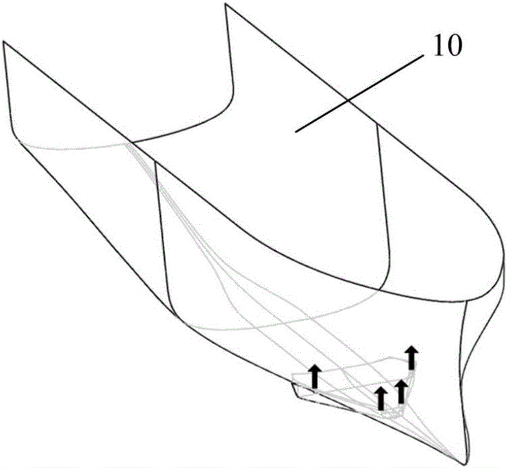 The lifting multi-beam acoustic equipment guide cover for examination ship