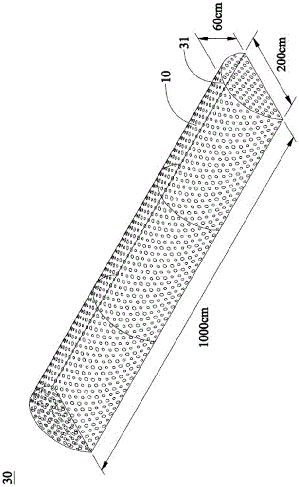 A transparent high-molecule thin film used for physical isolation of plant diseases and pests without pesticides