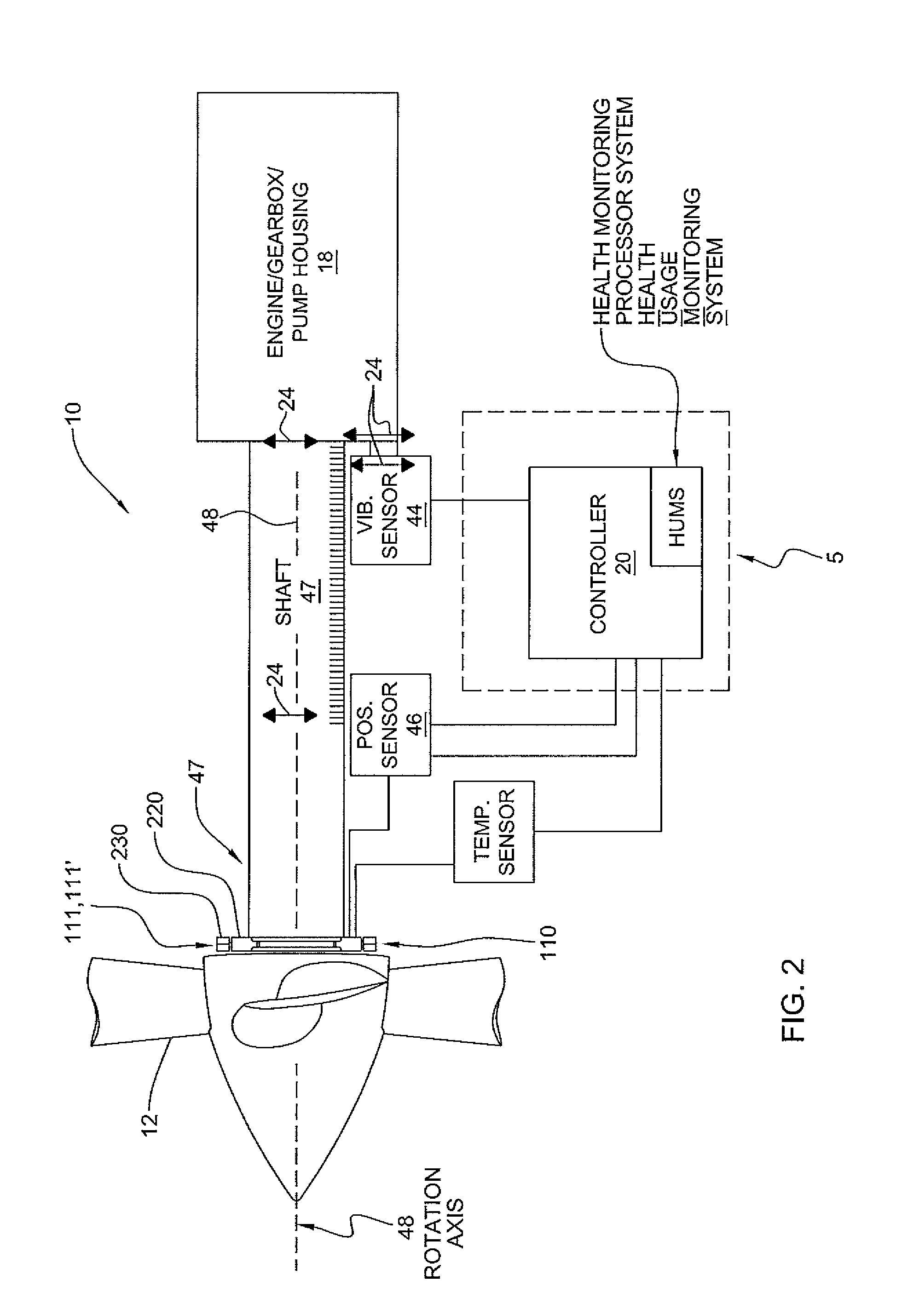 Aircraft propeller balancing system