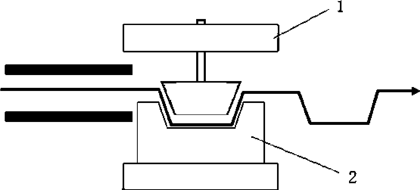 Foaming CPET sheet material and method for preparing same