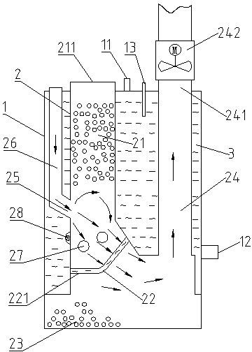 Energy-saving environment-friendly type back burning boiler