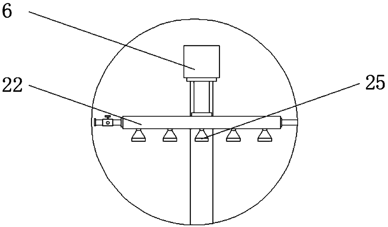 Ore conveying device with dust suppression function and for coal mine