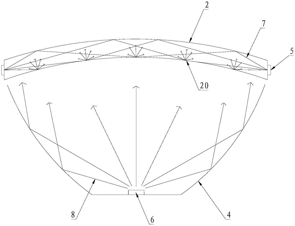 Composite automobile headlamp