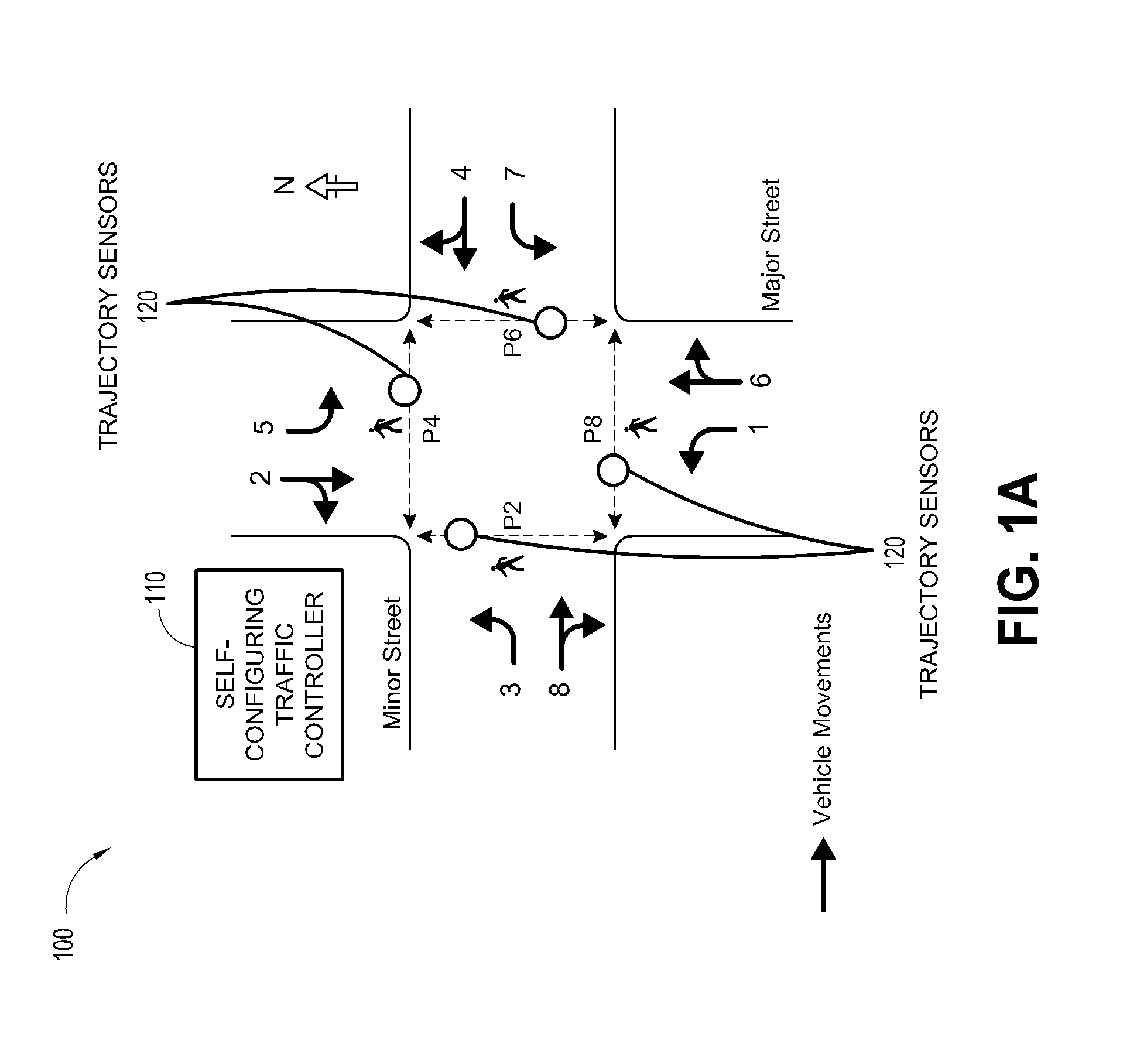 Self-configuring traffic signal controller