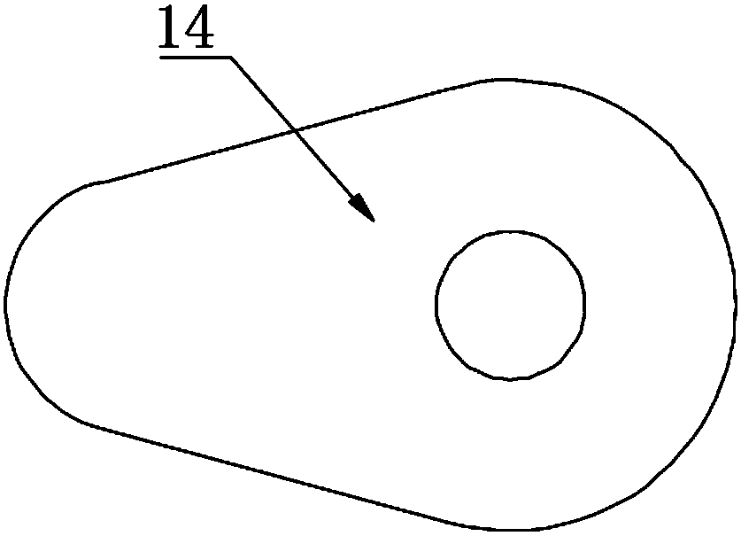 Melon seed rotary dry-stir-frying device