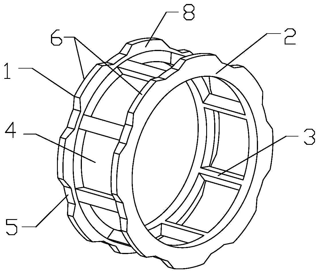 Novel bearing retainer