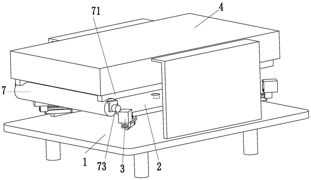 An ecological board surface polishing treatment equipment and treatment method