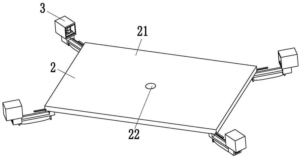 An ecological board surface polishing treatment equipment and treatment method