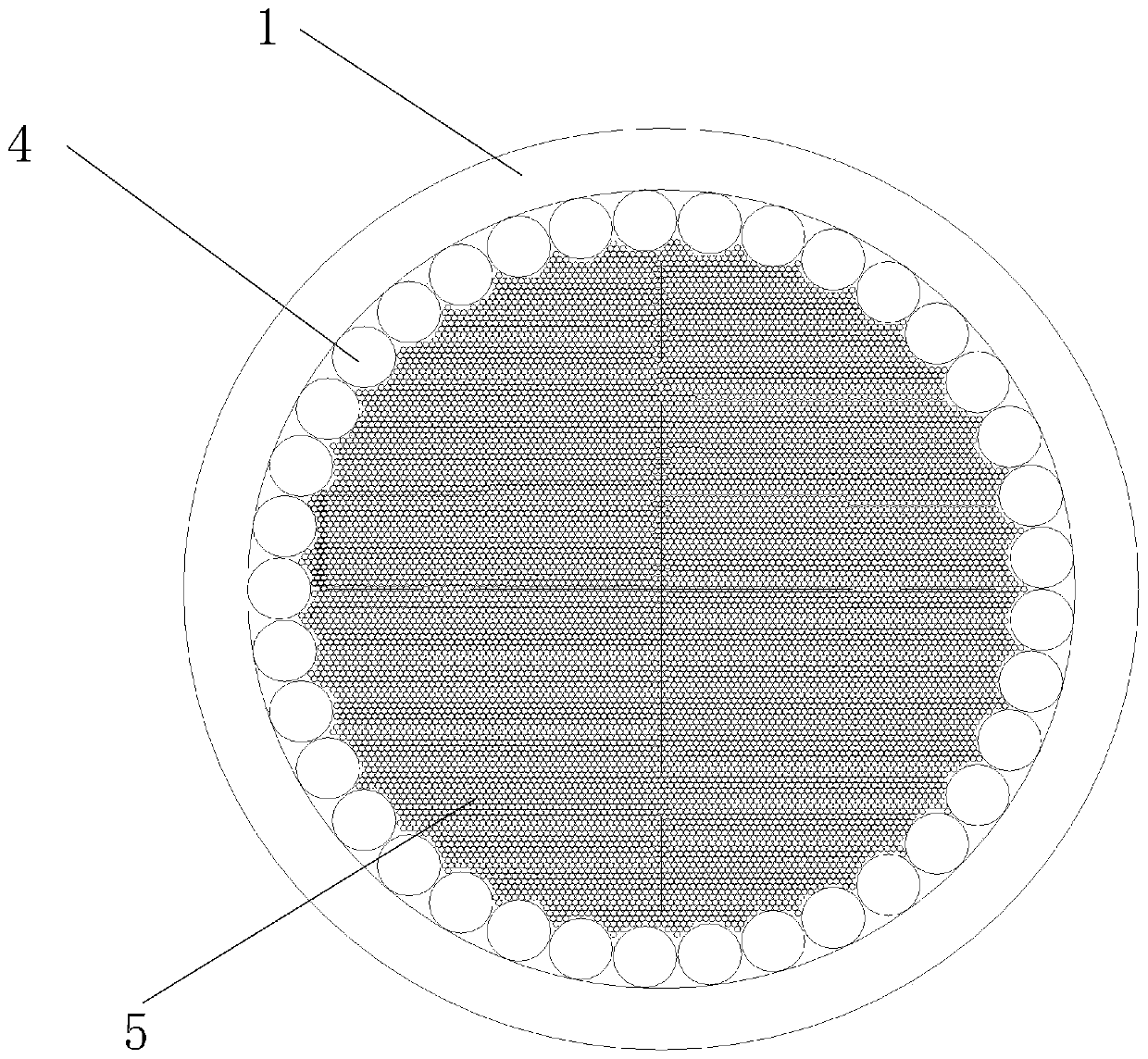 Matrix-pin-type bone surface coordinate mapper