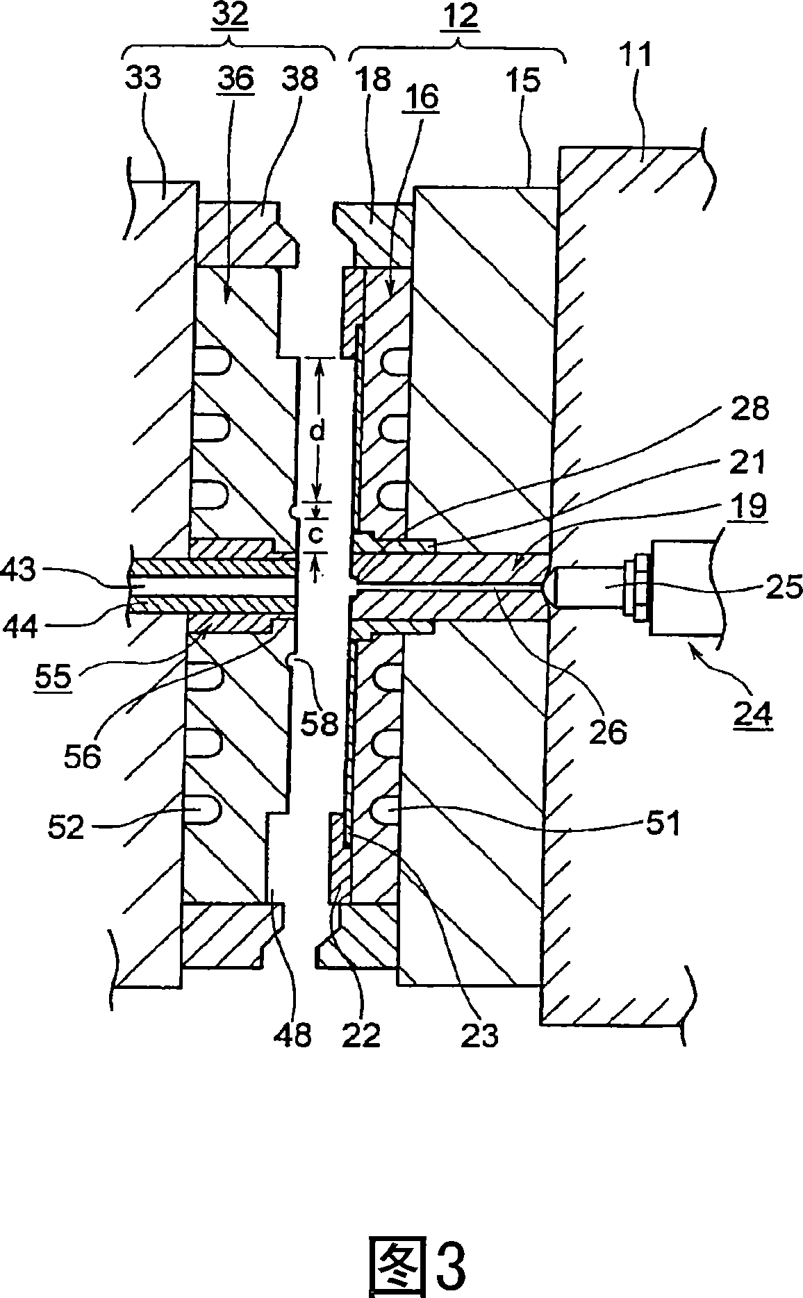 Disc molding die, mirror-surface plate and molded object