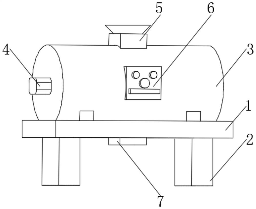 Mixing and stirring device for sealant production