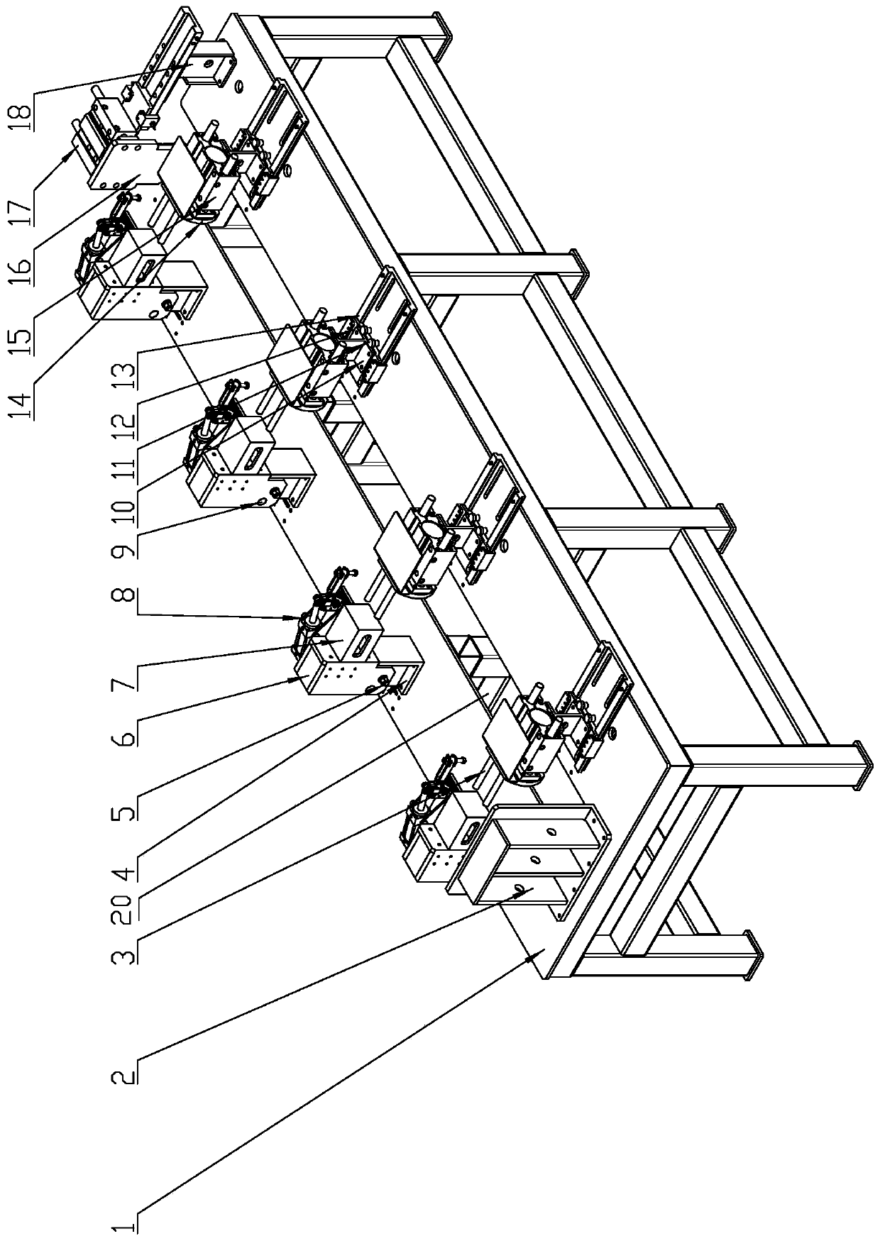 Steel structure column clamp