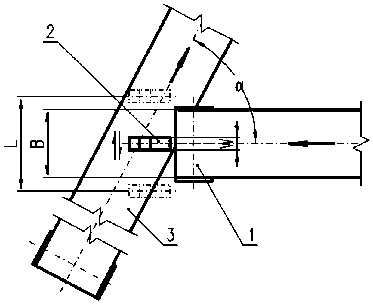 Online sampling and waste material recycling device