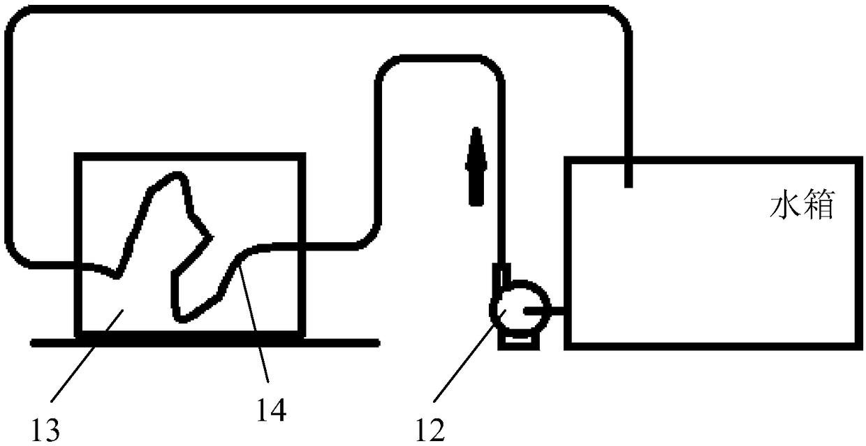 Inner channel cleaning device