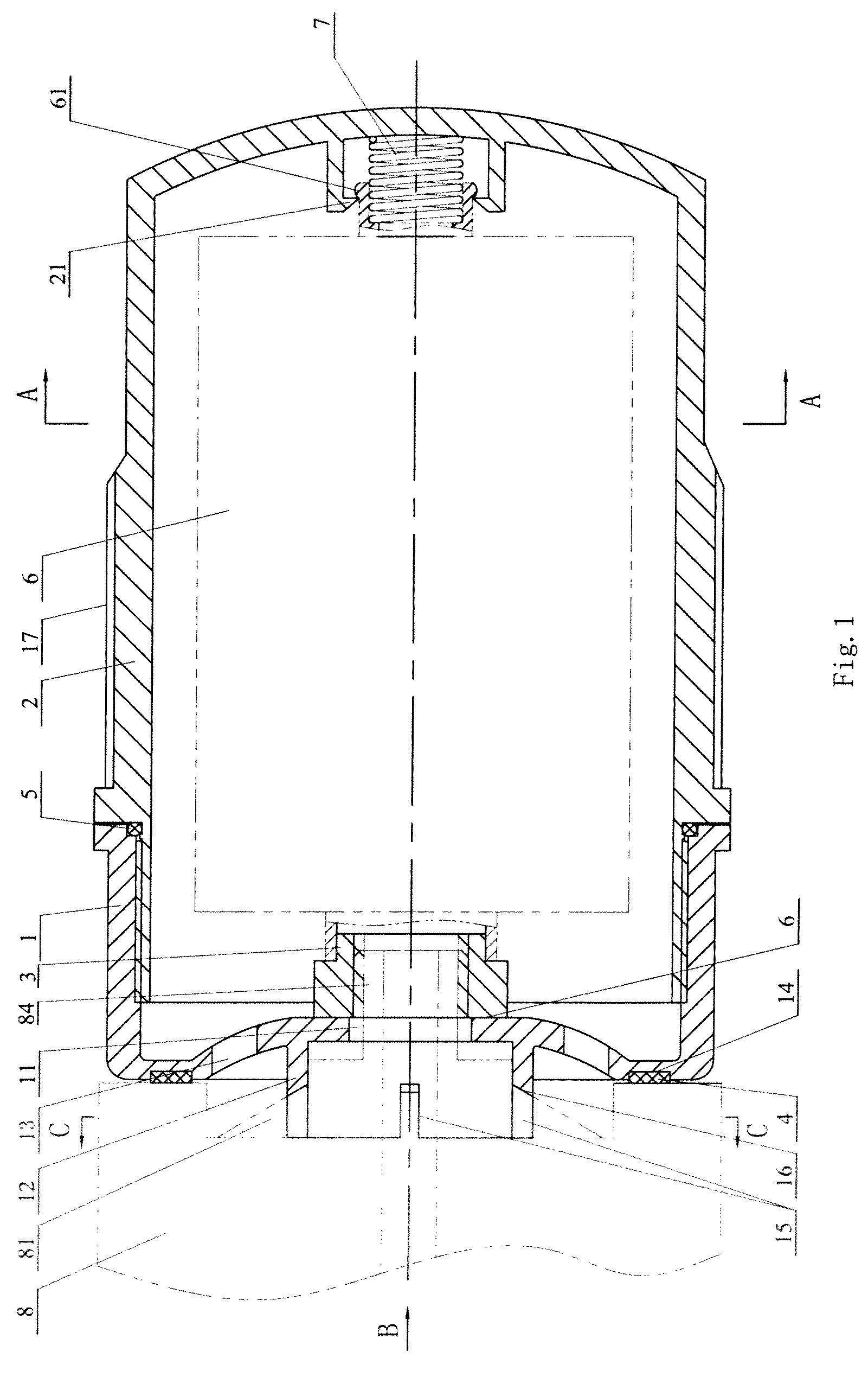 Oil filter housing