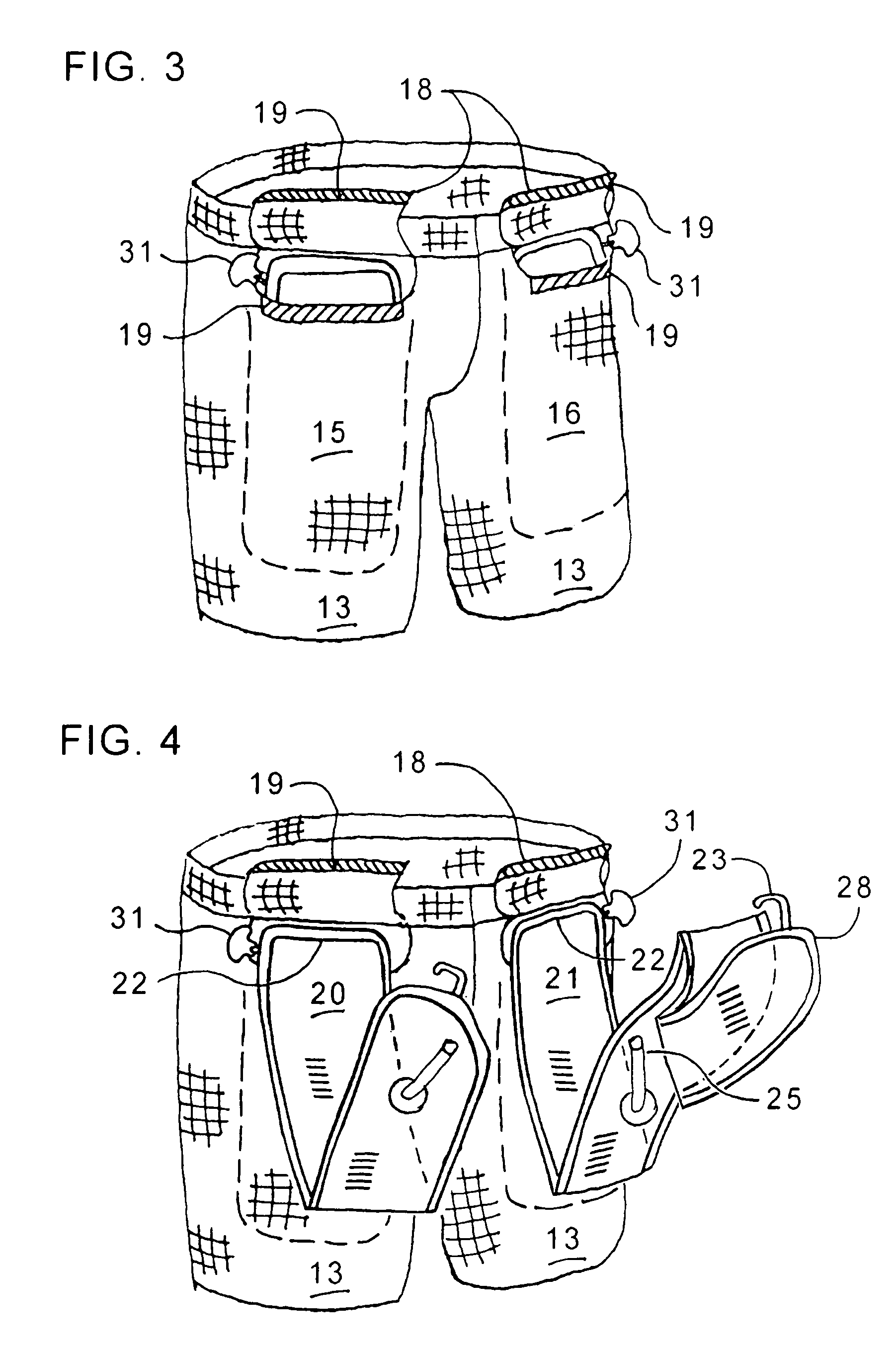 Bathing suit with flotation survival feature