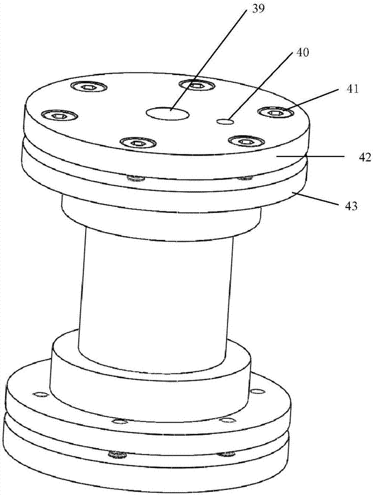 Device and method for measuring viscosity of fluid near-critical area