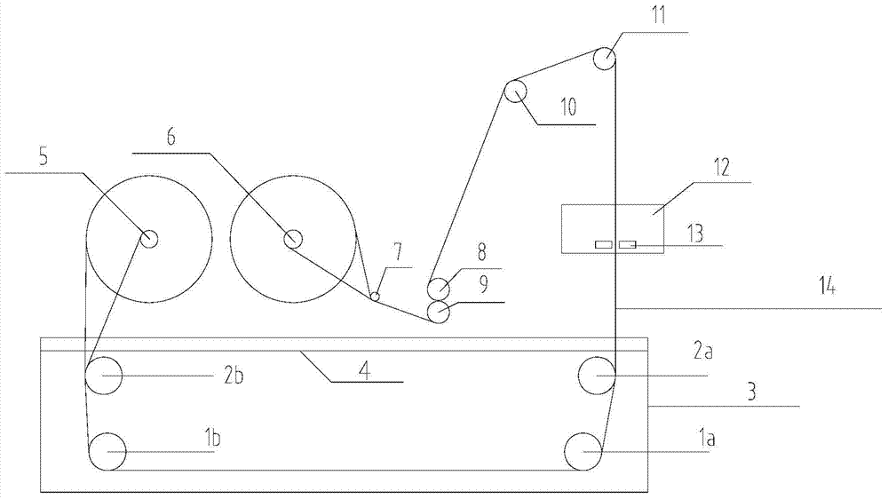 Double-sided asymmetrical-structure flat support membrane and preparation method and application thereof