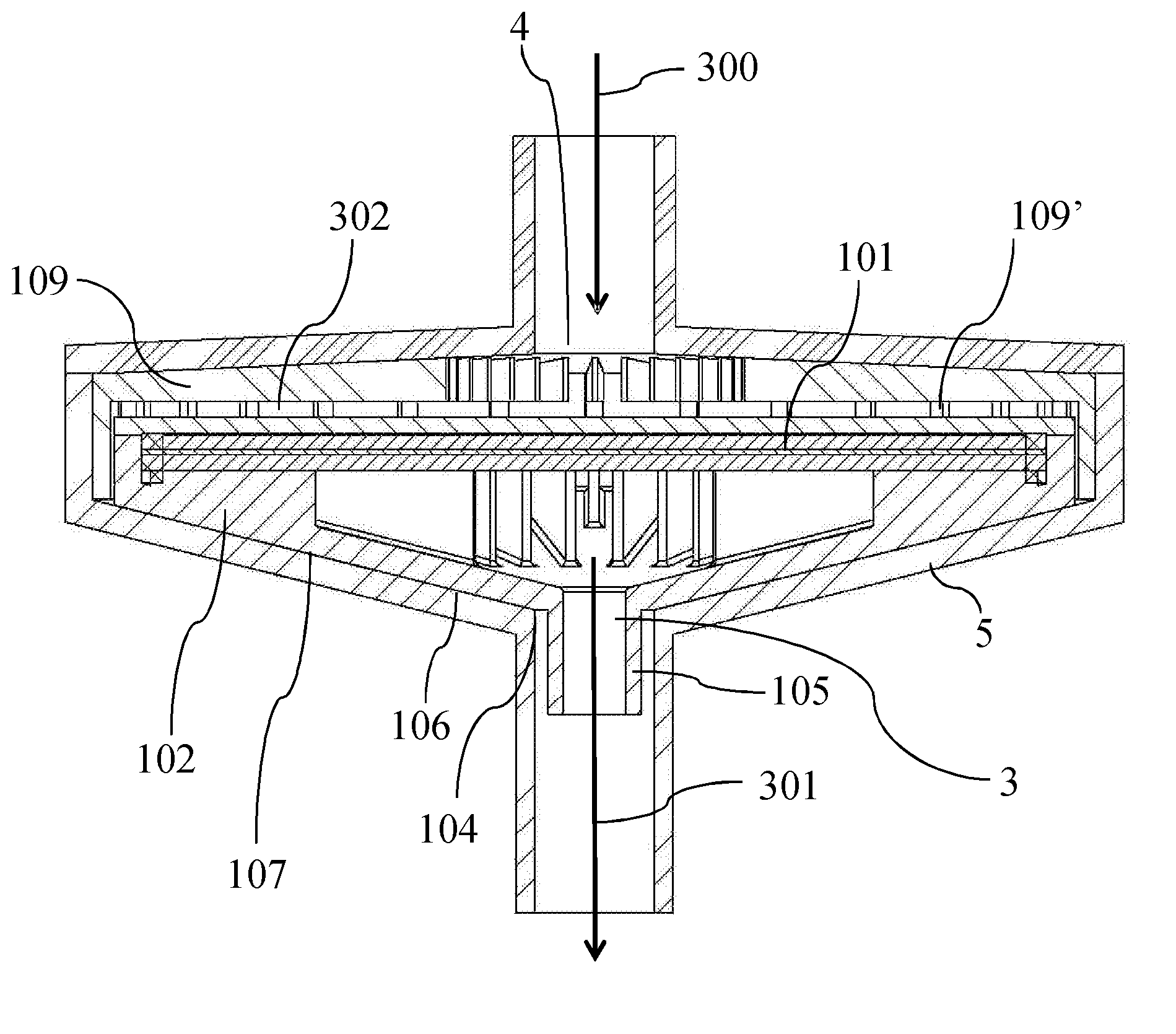 Continuous use syringe filter