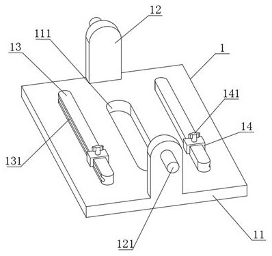 Scribing-free grooving tool for door lock groove of whole wood cabinet