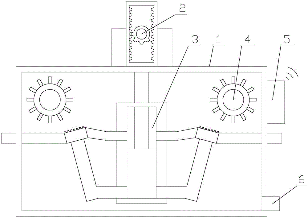 Water cooling device for industrial wastewater treatment