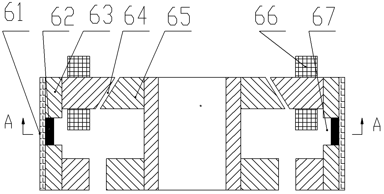 Energy storage device of magnetic suspension flywheel