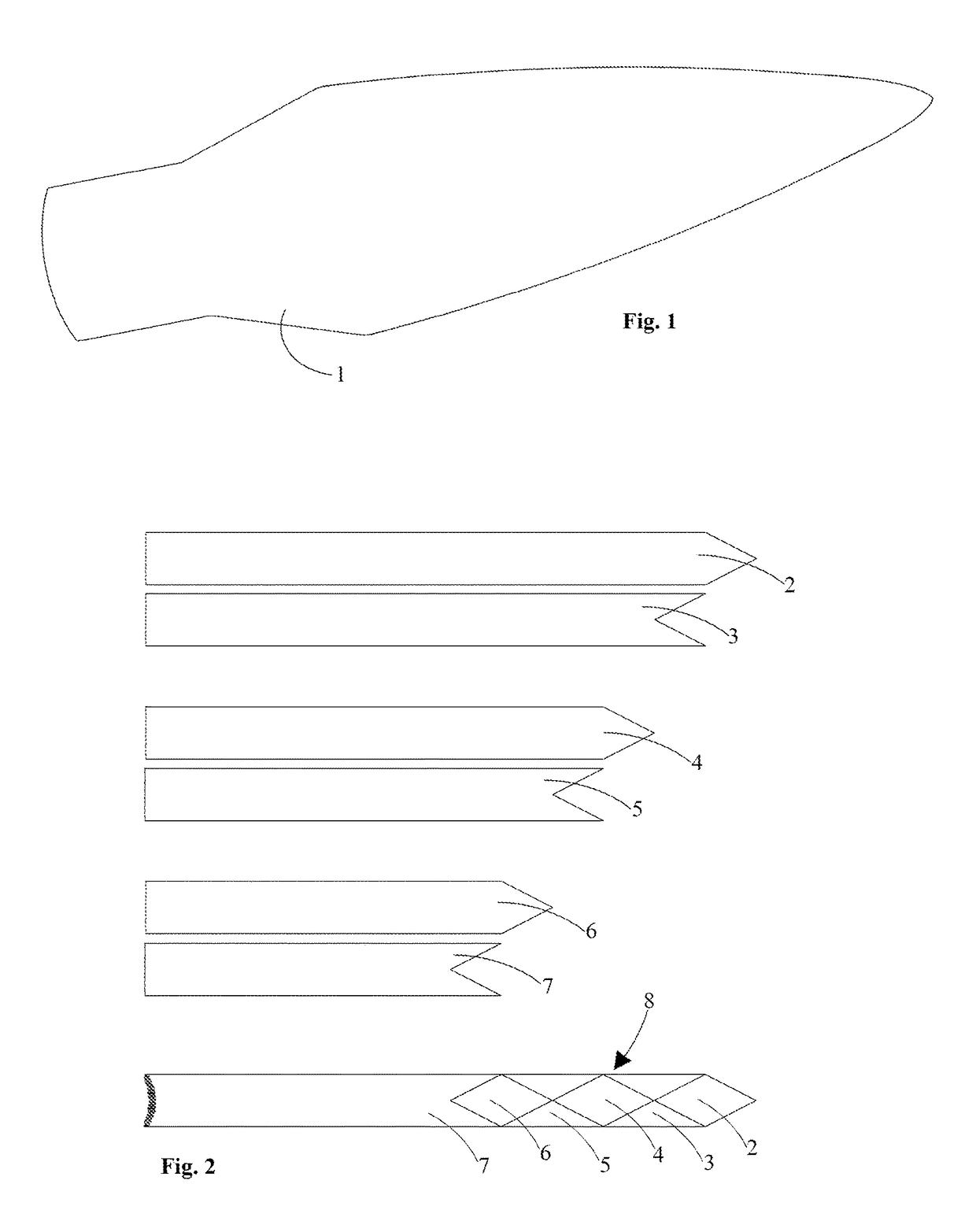 Lighted display devices comprised in part of flat fiber optic material