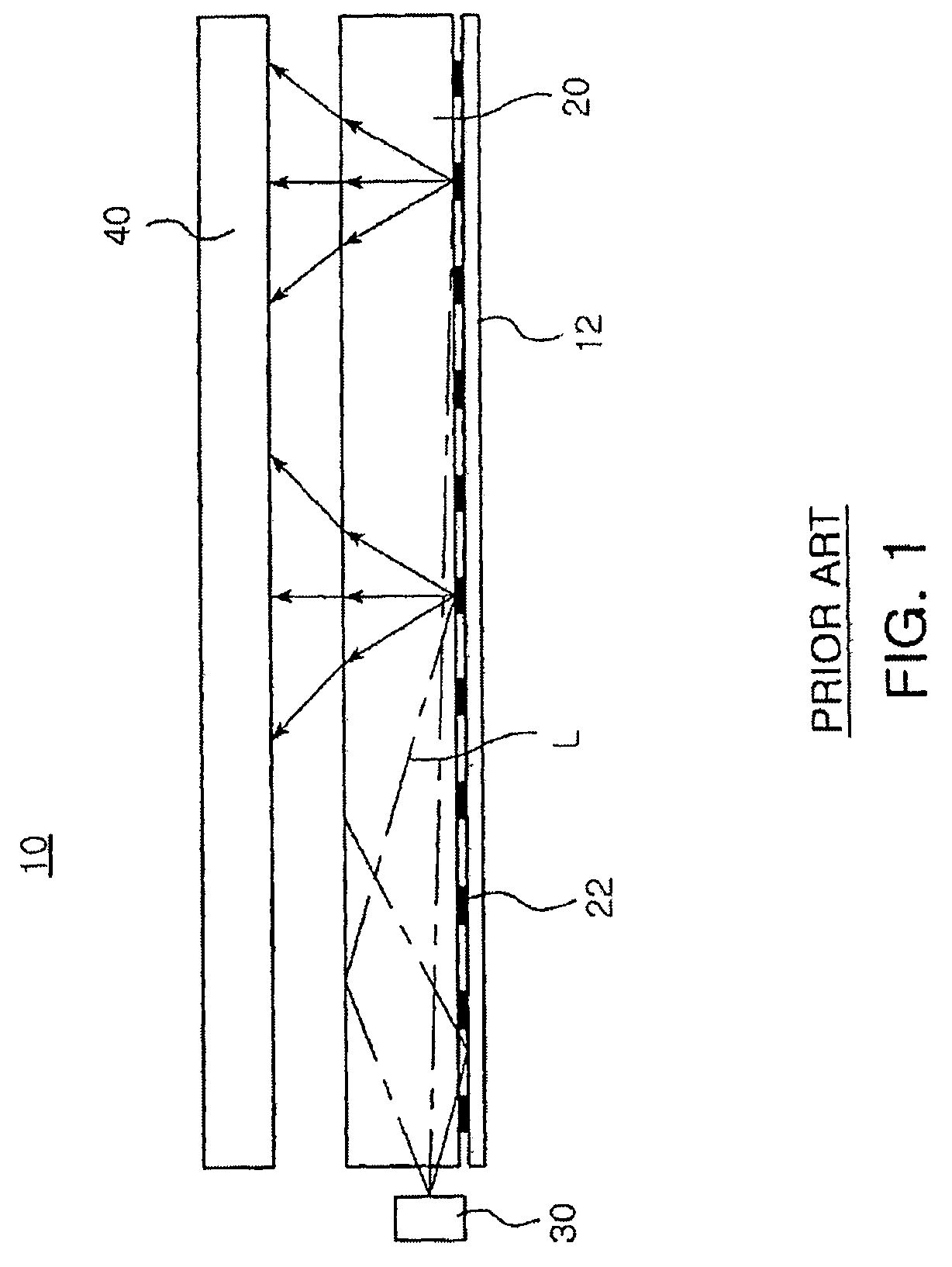 Symmetric serrated edge light guide having circular base segments