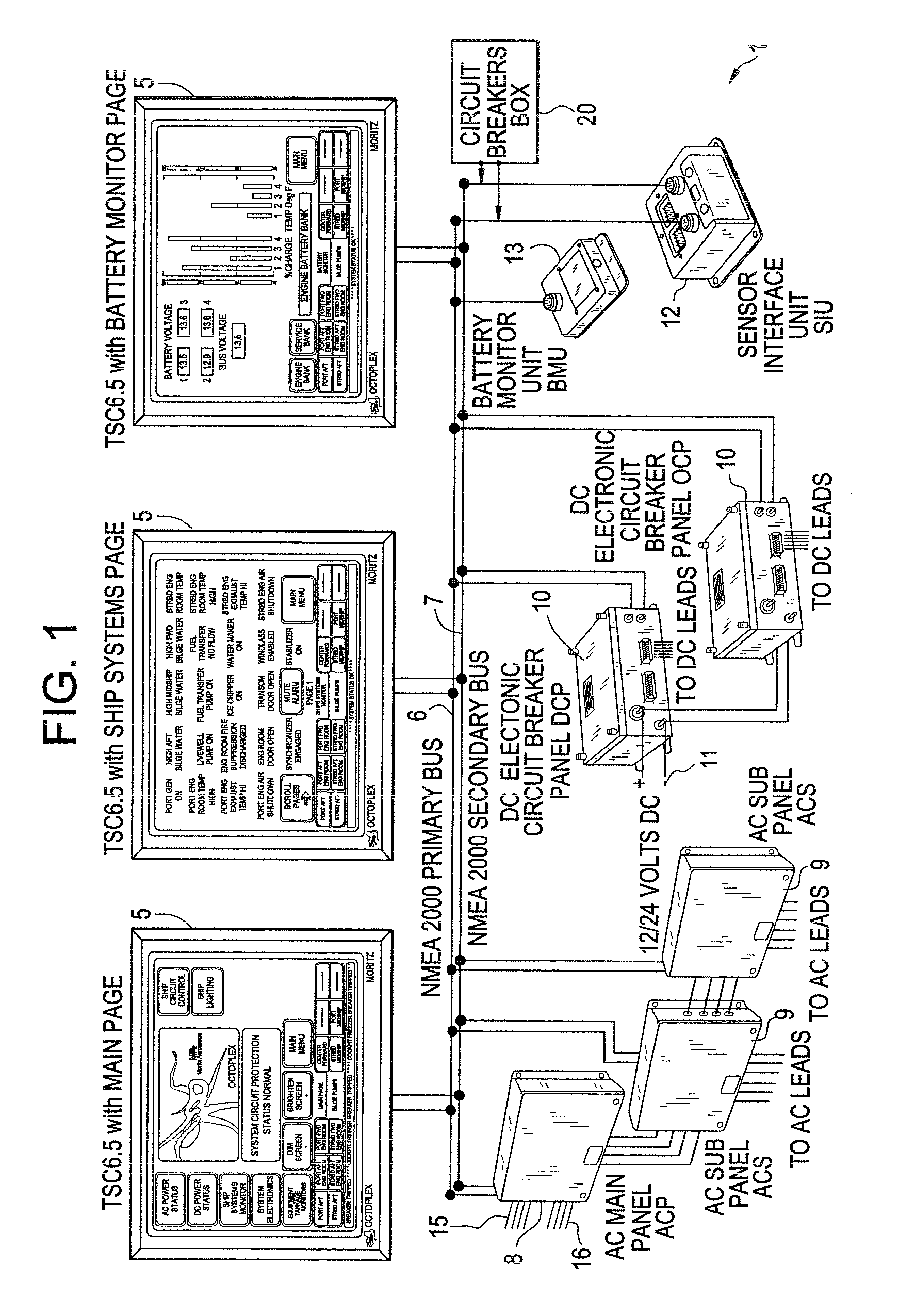 Remote power management and monitoring system with remote circuit breaker control