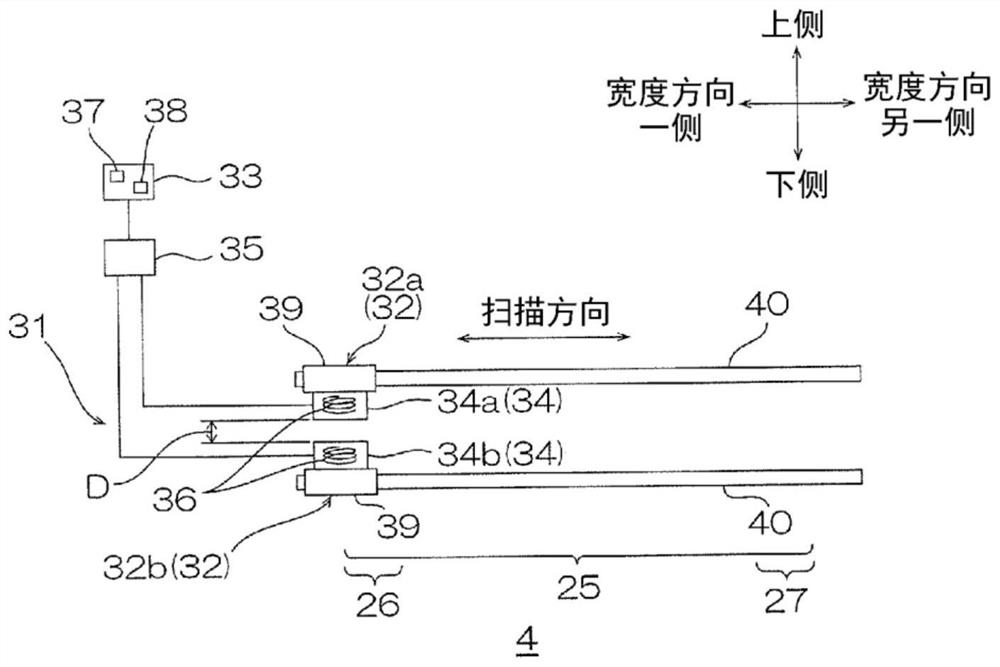 Resistance measurement device, film manufacturing device, and conductive film manufacturing method