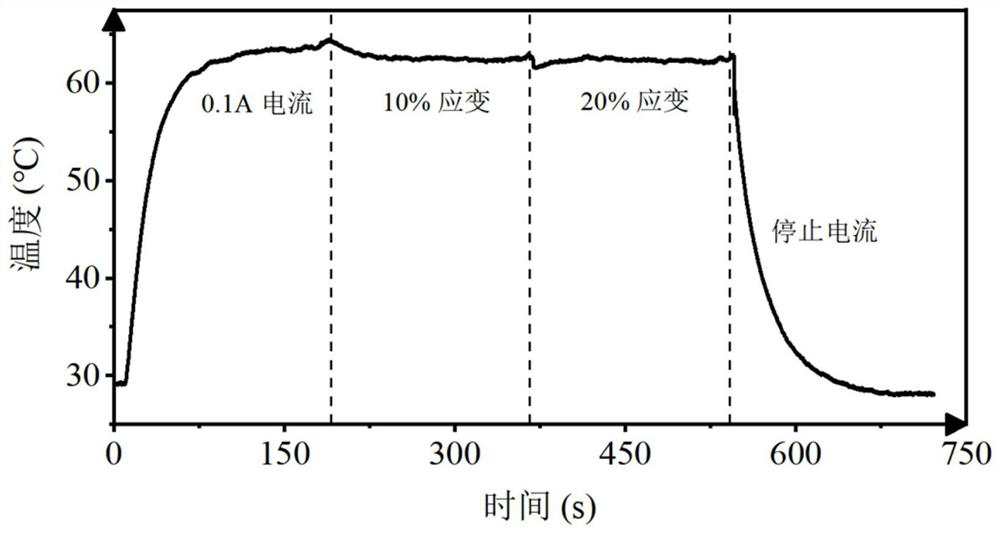 Elastic heater and preparation method thereof