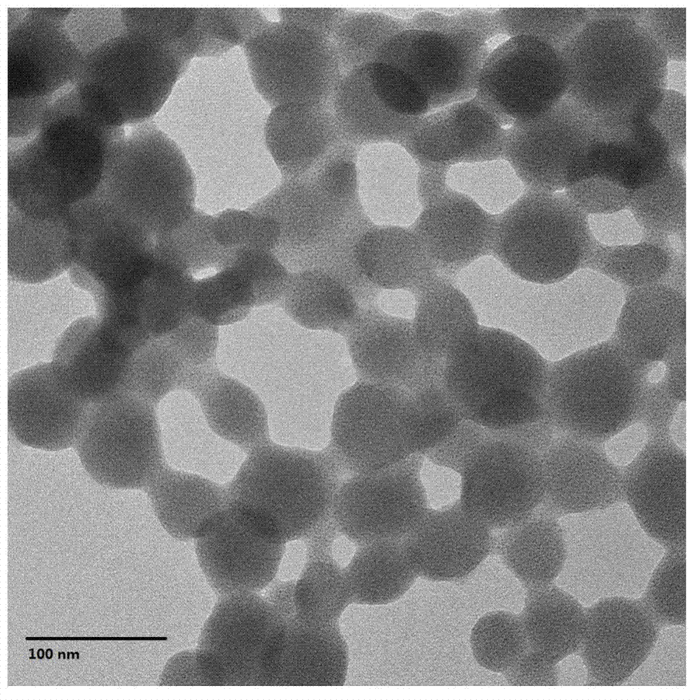 Method for preparing hammer-shaped palladium nanoparticle by utilizing octreotide acetate as template