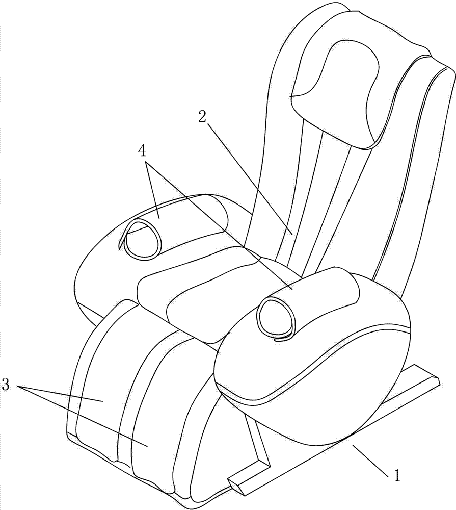 Remote interaction network massage chair