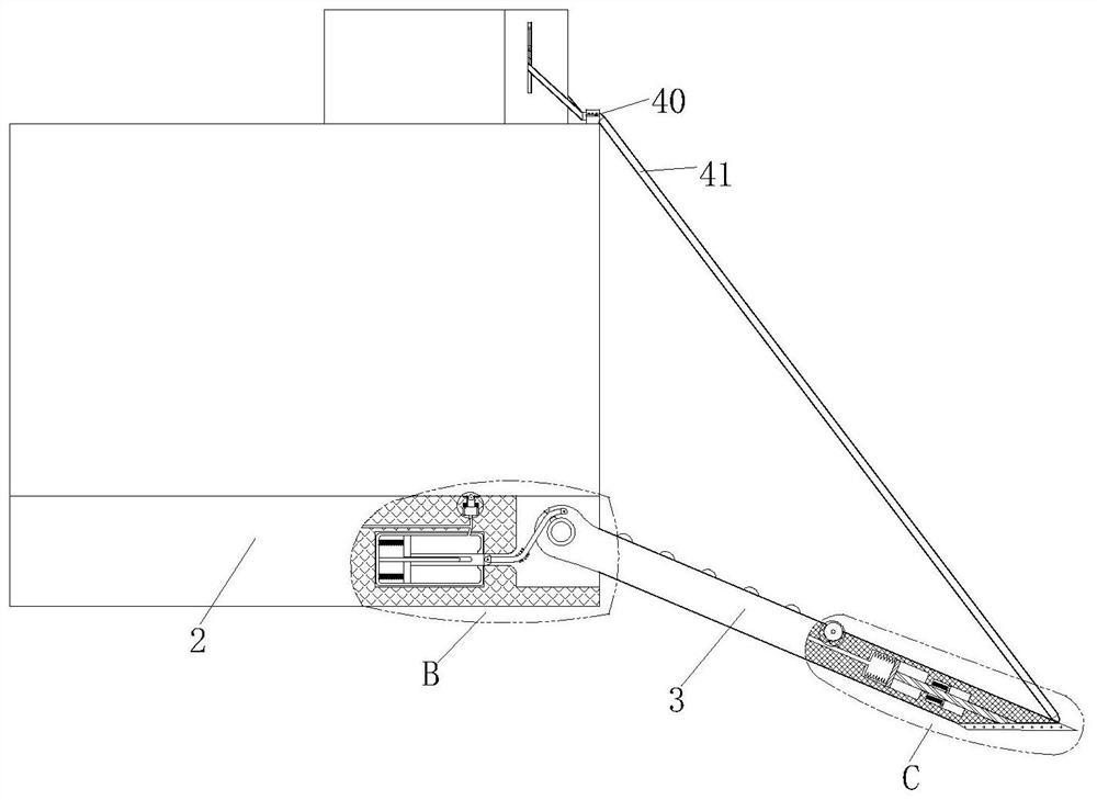 Electro-tricycle carriage with auxiliary loading structure,