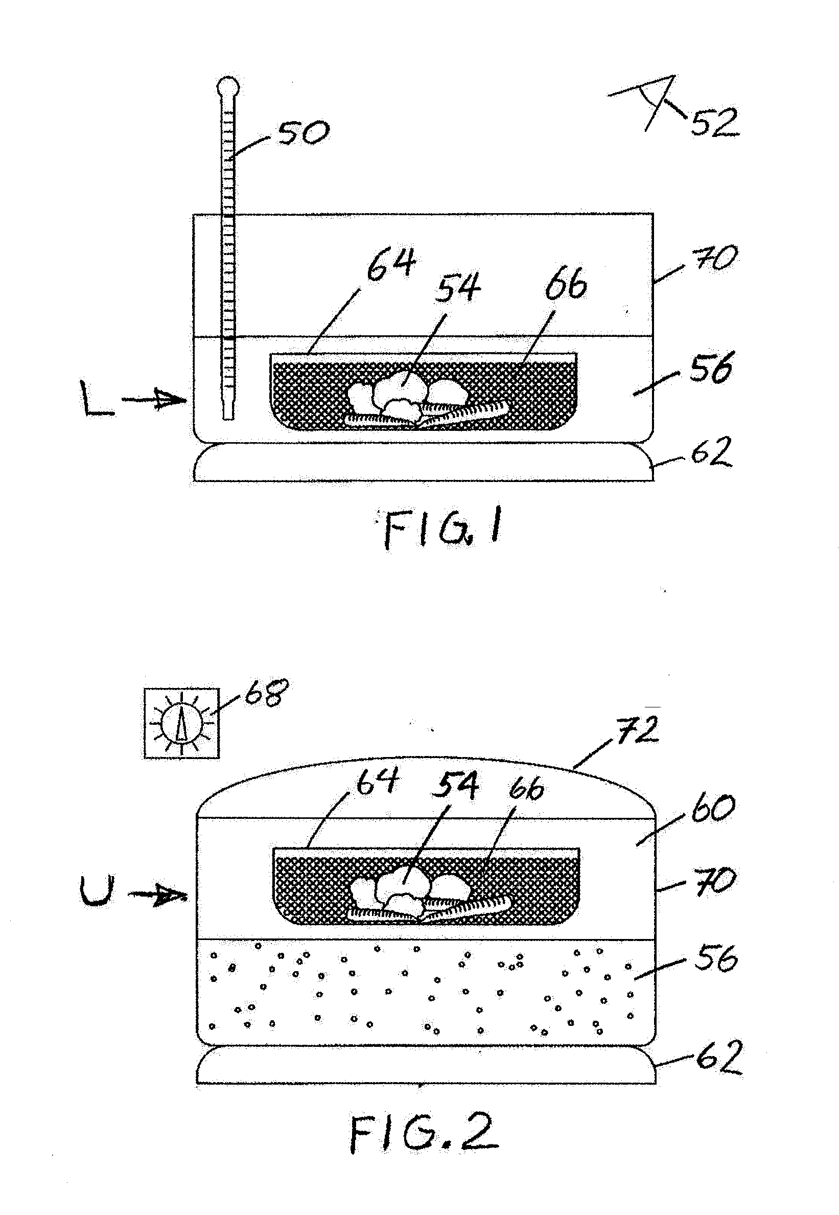 Food steaming method and apparatus