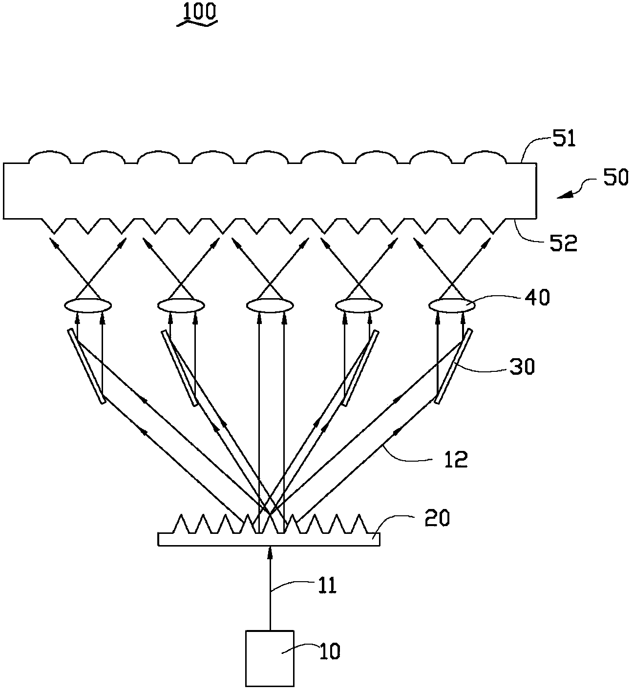 Daytime running light and automobile with same