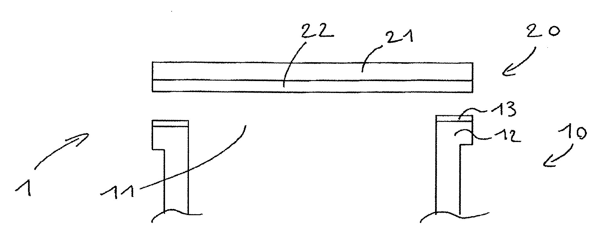 Sealing of a cap on a glass container